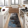 Washable Modern Abstract Living Room Rugs, Soft Non Slip Bedroom Dining Room Carpet, Stain Resistant Floor Rug for Kitchen Office - 3 of 4