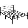 Metal Platform Bed Frame with Headboard and Footboard, No Box Spring Needed, Under Bed Storage Space - 2 of 4