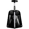 Lifeline Black Collapsible Aluminum Auto Utility Shovel – Compact Emergency Snow Shovel for Car & Outdoor Survival - 2 of 4