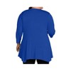 Women's Tamsin Bracelet Sleeve Button Detail Top - Plus - On The Plus Side - 2 of 4