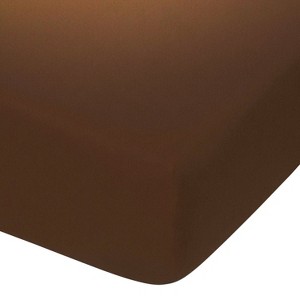 Brushed Microfiber Fitted Crib Sheet, Super Soft and Cozy Crib Sheet for Boys, Girls, Unisex - NTBAY - 1 of 4
