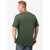 KingSize Men's Big & Tall Shrink-Less Lightweight Longer-Length V-Neck T-Shirt - 3 of 4