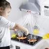 Wooden Play Kitchen for Kids with Storage | Toy Kitchen Set with Realistic Features | Gift for Ages 3+ - 2 of 4