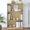 PexFix Wood Grain Storage Cabinet Bookshelf for Living Room Office Bedroom - 3 of 4