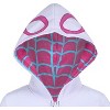 Marvel Girls Spider-Gwen Ghost Spider Zip Up Hooded Sweatshirt and Pants Set for Toddler and Big Kids - Size 2T - 3 of 4