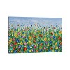 iCanvas Colorful Flower Field by Olga Tkachyk Canvas Print Wall Art - 2 of 3