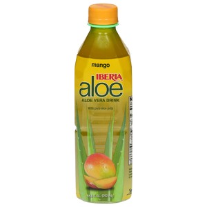IBERIA aloe Mango Aloe Vera Drink - 16.9 fl oz Bottle - 1 of 4