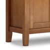72" Solid Wood Transitional TV Media Stand with Two Drawers, Two Framed Doors and Adjustable Shelves for Living Room and Bedroom - 4 of 4