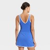 Women's Everyday Soft Light Support Contrast V-Neck Cropped Sports Bra - All In Motion™ - 2 of 4