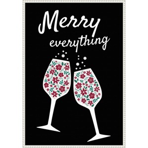 Amanti Art 23"x33" Merry Everything by Emelie Maria Canvas Wall Art - 1 of 4