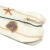 Wrapables Womens 3-Pair Flip-Flop Socks, By the Beach (Ankle) - 4 of 4