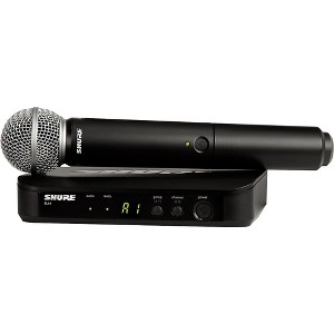 Shure BLX24/SM58 Handheld Wireless System With SM58 Capsule - 1 of 2