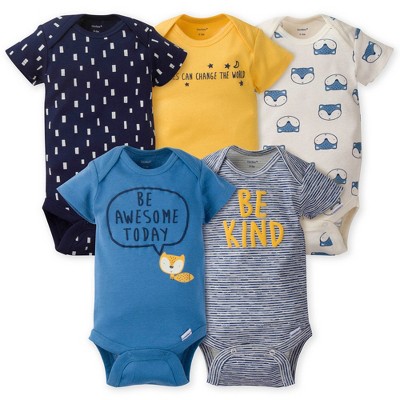 Baby onesies pack of 2024 5