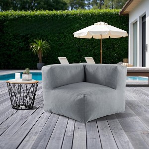 BDELITE Outdoor Bean Bag Lounger for Adults, Foam Water-Resistant for Outside-35.5*35.3*26.5 Inch - 1 of 4
