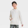 Boys' French Terry Hooded Pullover Sweatshirt - Cat & Jack™ - 2 of 3