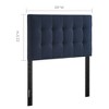 Modway Lily Twin Upholstered Fabric Headboard - 2 of 4
