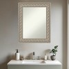 Amanti Art Sydney Silver Non-Beveled Framed Bathroom Vanity Wall Mirror - 4 of 4