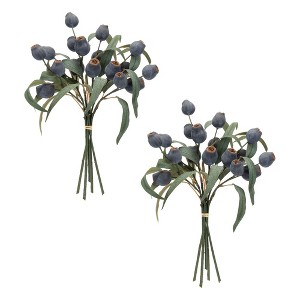 Blue Pod Foliage Bundle (Set of 2) - 1 of 3