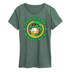 Women's - Garfield - Top O The Whatever Short Sleeve Graphic T-Shirt - 1 of 4