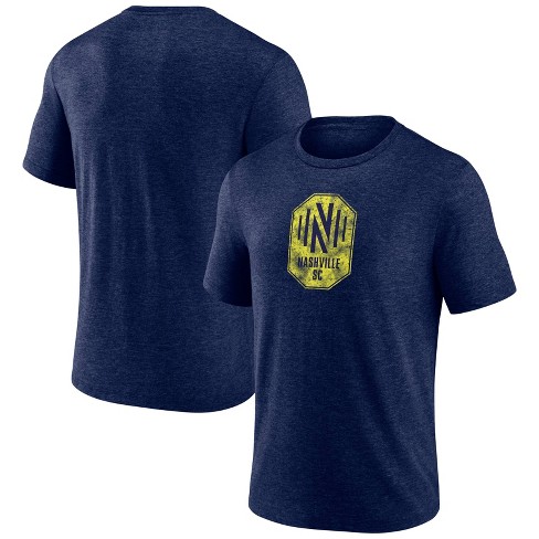 MLS Nashville SC Men's Gray Short Sleeve Triblend Chest Logo T-Shirt - image 1 of 3