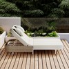 YOOCOZZ Iron & Rattan Frame Outdoor Daybed with 5-Position Adjustable Backrest - 2 of 4
