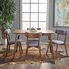 5pc Megann Mid Century Wood Dining Set - Christopher Knight Home - 2 of 4