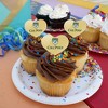 Cal Poly Primary Logo Heart Love Cupcake Picks Toppers Decoration Set of 6 - 4 of 4