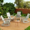 WestinTrends  Modern Adirondack Outdoor Rocking Chair (Set of 4) - 2 of 4