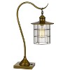 Cal Lighting Silverton Desk Lamp With Glass Shade (Edison Bulb included) - 2 of 4