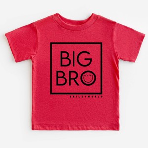 The Juniper Shop SmileyWorld Big Bro Square Toddler Short Sleeve Tee - 1 of 4
