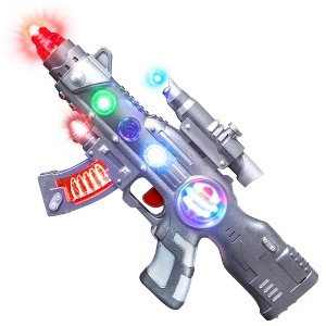 ArtCreativity 12" Light Up Spin Ball Blaster Toy with Sound Effects - 1 of 4