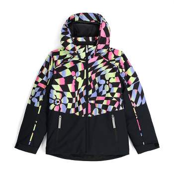 Spyder Girls Zadie Synthetic Down Ski Jacket, Pink - 16 : Target