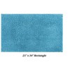 Micro Plush Collection 100% Polyester Solid Tufted Bathroom Rug with Gel Form Backing, Machine Washable, Tumble Dry Bath Mat - 2 of 4