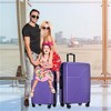 BEAFUP Hardshell Luggage Sets 3 Piece Double Spinner 8 Wheels Suitcase with TSA Lock Lightweight 20''24''28'' - 2 of 4