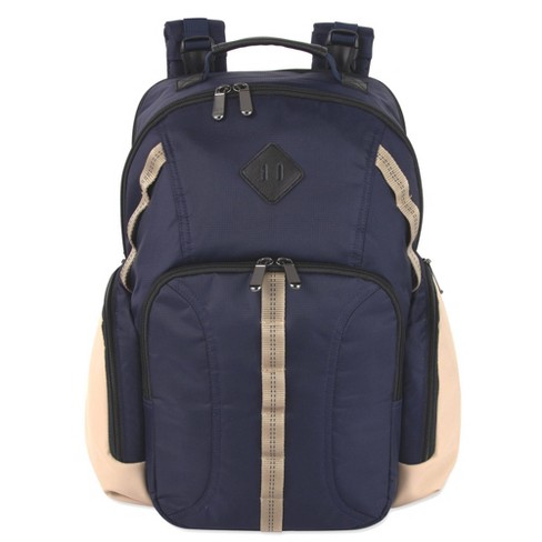 Baby Essentials Multi Compartment Backpack - Navy/taupe : Target