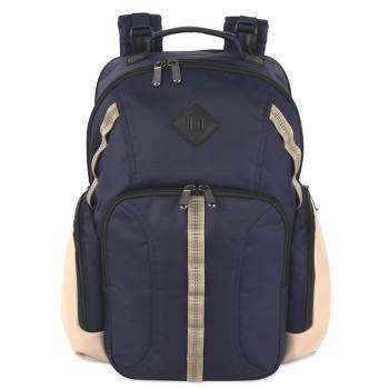 Baby Essentials Multi Compartment Backpack - Navy/Taupe
