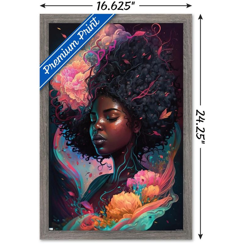 Trends International Wumples - Beautiful Profile 3 Framed Wall Poster Prints, 3 of 7