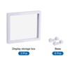 Unique Bargains TPU Film Display Jewelry Box 3 Pcs with Base - 3 of 4