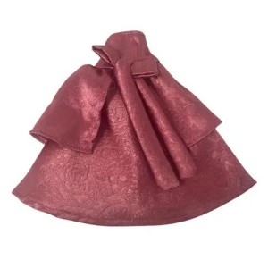 Pink Satin Brocade Evening Gown for LOL Surprise OMG & Little Fashion ...