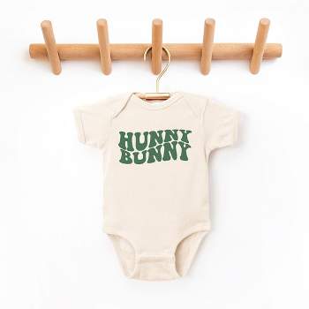 The Juniper Shop Hunny Bunny Wavy Baby Bodysuit