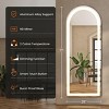 SEVOBAL Full Length Mirrors Multi Position Reflection Accent Full Length Mirrors For Modern Bedroom Living Room, Silver, 71.3"*1.9"*26.8" - 4 of 4