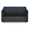 TiramisuBest Loveseats Sofa Bed with Pull-out Bed,Adjsutable Back and Two Arm Pocket,Blue (54.5"x33"x31.5") - 2 of 4