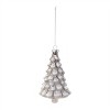 Snowy Glass Tree Ornaments – Set of 6 - 2 of 2
