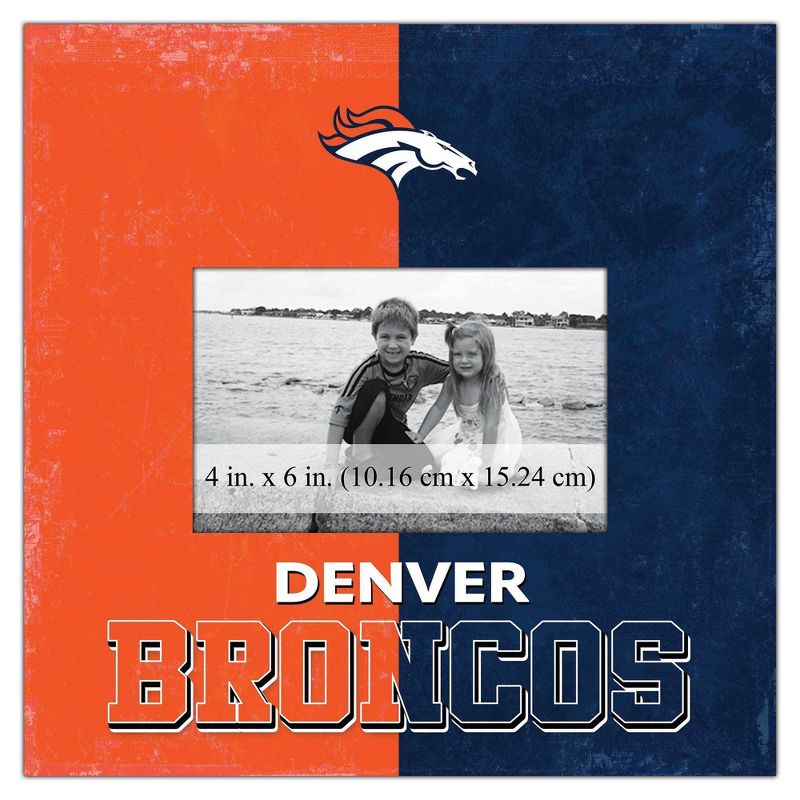 NFL Denver Broncos 10&#34; x 10&#34; Picture Frame, 1 of 2