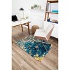 40"x54" Bilbao 1/4" Rug'D Chair Floor Mat Blue/Orange - Anji Mountain: Durable, Indoor, Felt Backed, Easy Clean - 4 of 4
