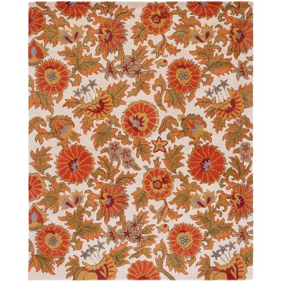 Safavieh 2'-6 x 4' Blossom BLM677A Beige Multi Rug