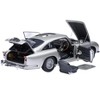 Aston Martin DB5 RHD (Right Hand Drive) Birch Silver 007 James Bond "Goldfinger" (1964) Movie 1/18 Model Car by Autoart - 2 of 4
