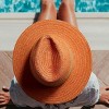 Nicole Miller New York Women's Beach Coverup with 2 Straw Sun Hats - 2 of 4