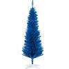 TinyhomieEye-Catching Pencil Christmas Tree, Artificial Xmas Tree with Sturdy Stand for Festive Home Decor - 2 of 4