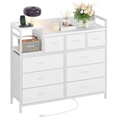 Bedroom Dresser with 9 Drawers
